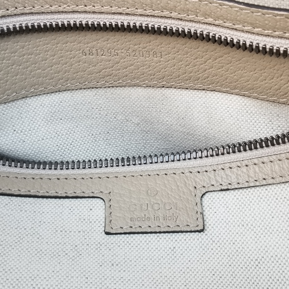 Amazing Gucci GG Supreme  Rare Monogram Web Small Savoy Duffle Weekender bag - Picture 15 of 16